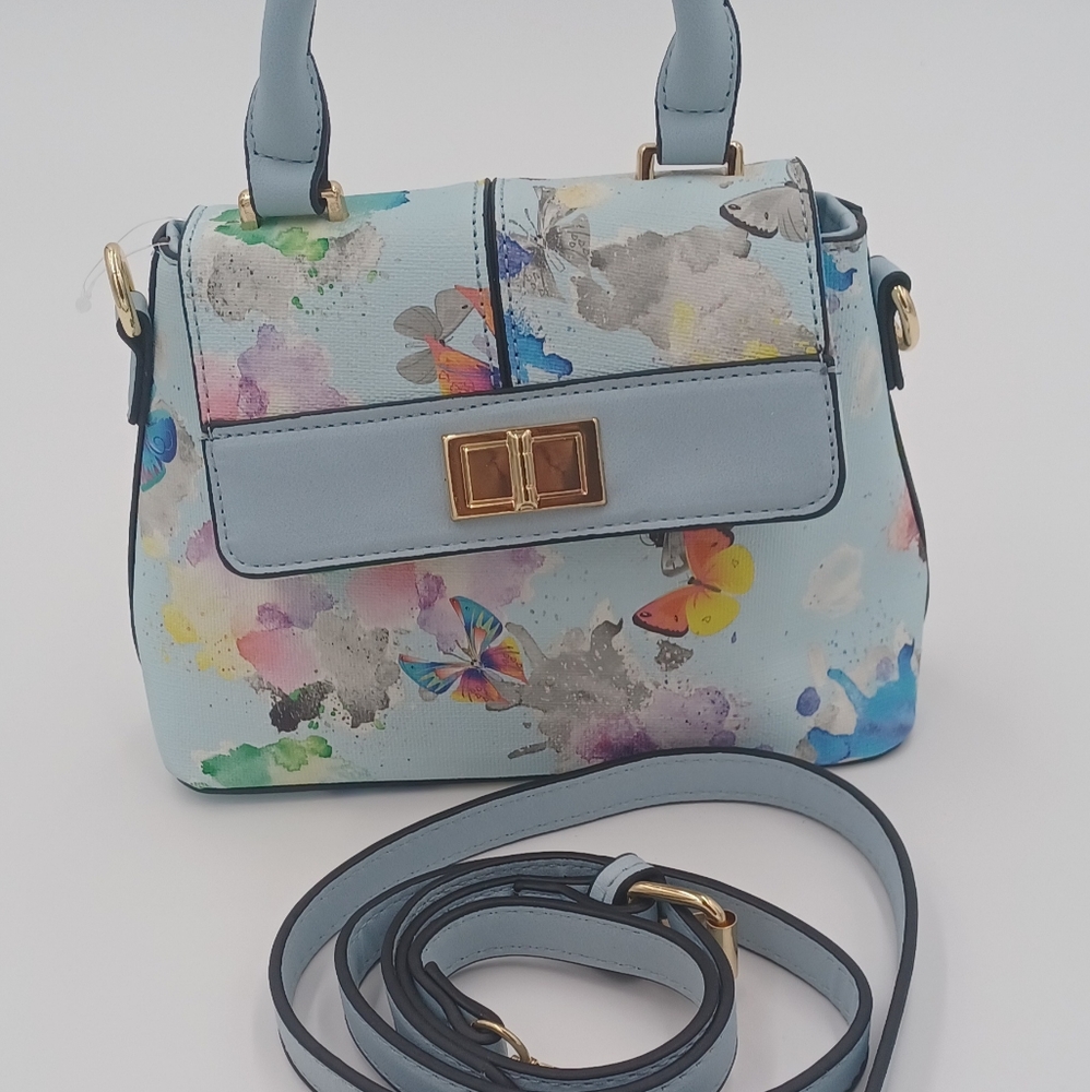 Light Blue Crossbody Bag